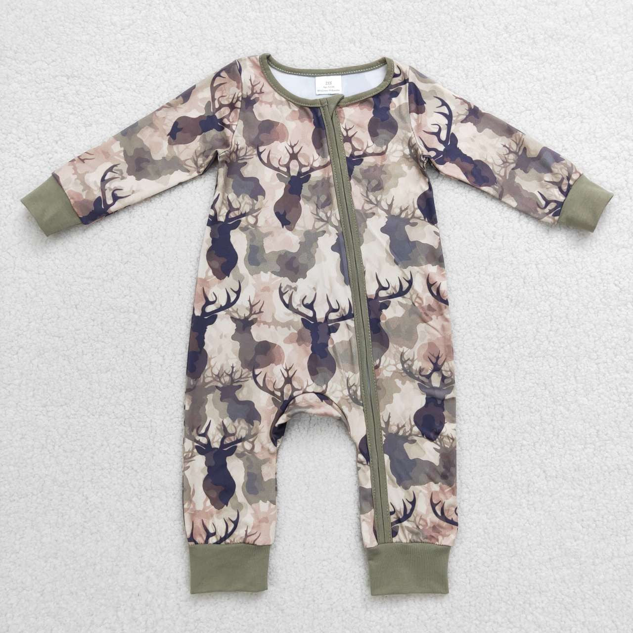 Deer Zipper Romper