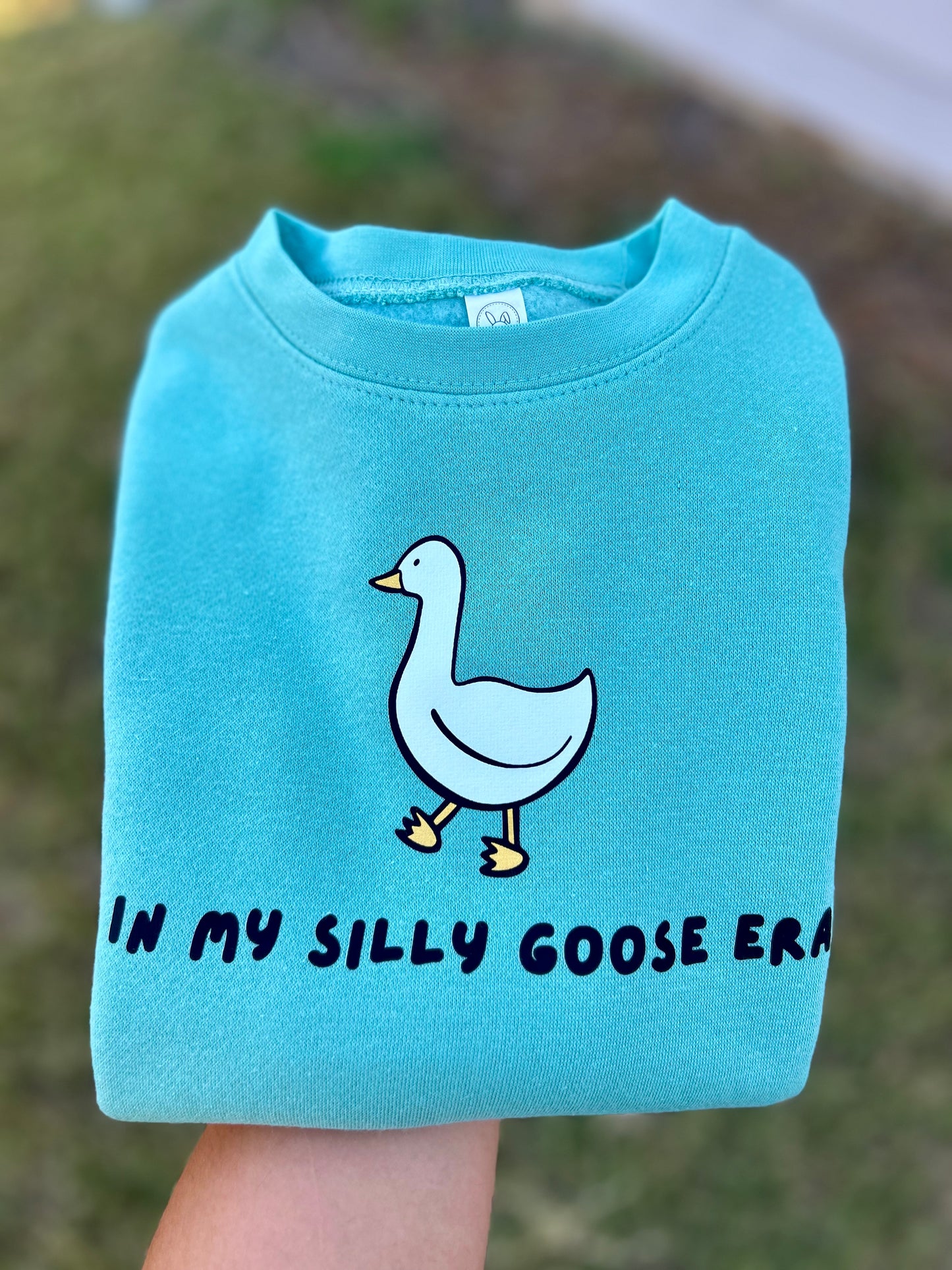 In My Silly Goose Era Crewneck - Saltwater