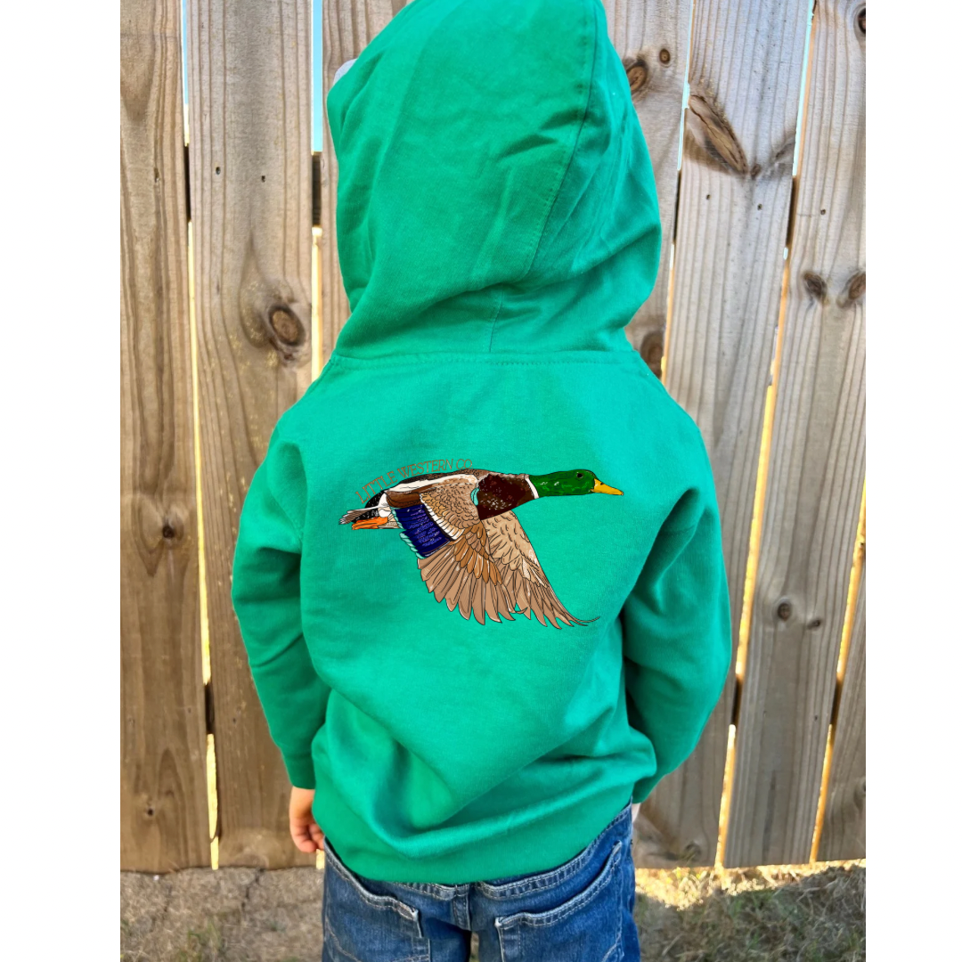 The Mallard Hoodie - Kelly Green