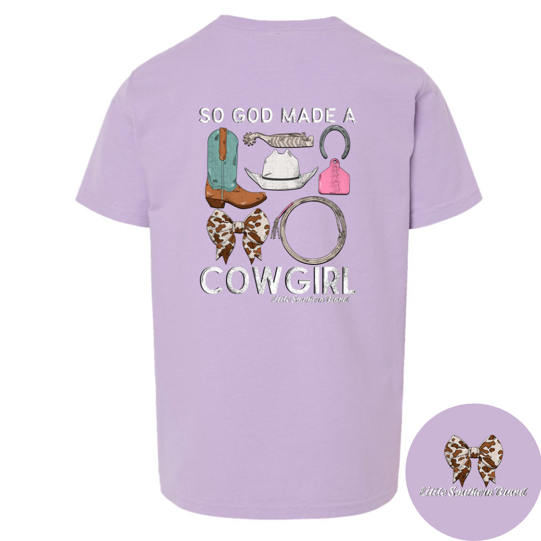 So God Made a Cowgirl - Lavender
