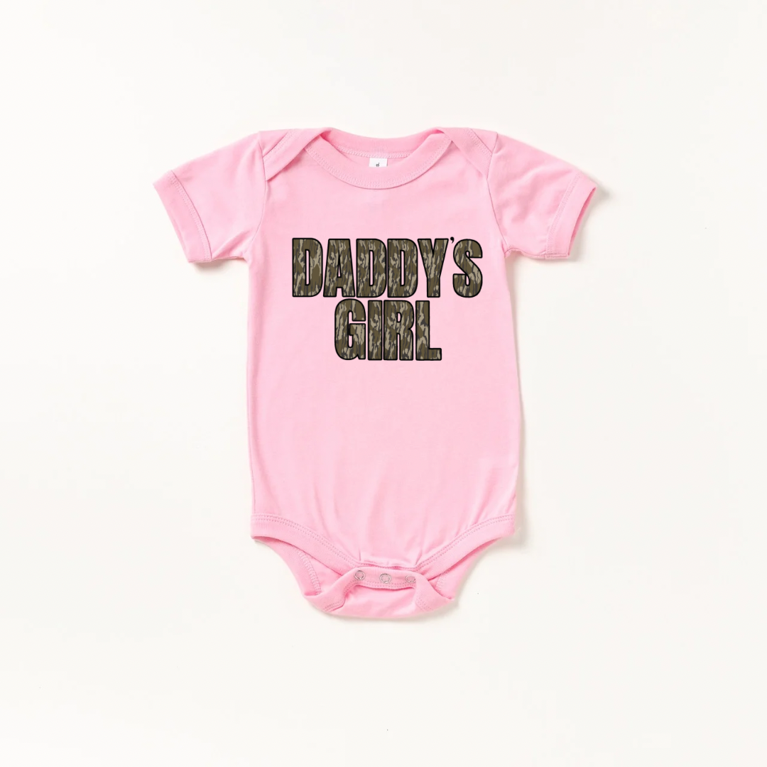 Dark Camo Daddy’s Girl - Pink