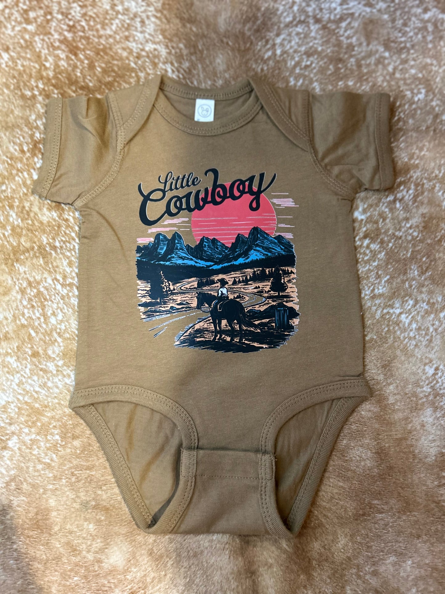 Little cowboy onesie - 6M