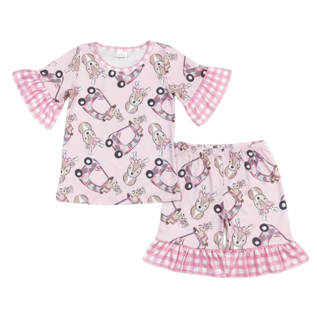 Pink Camo Coupe Cozy Set - Preorder