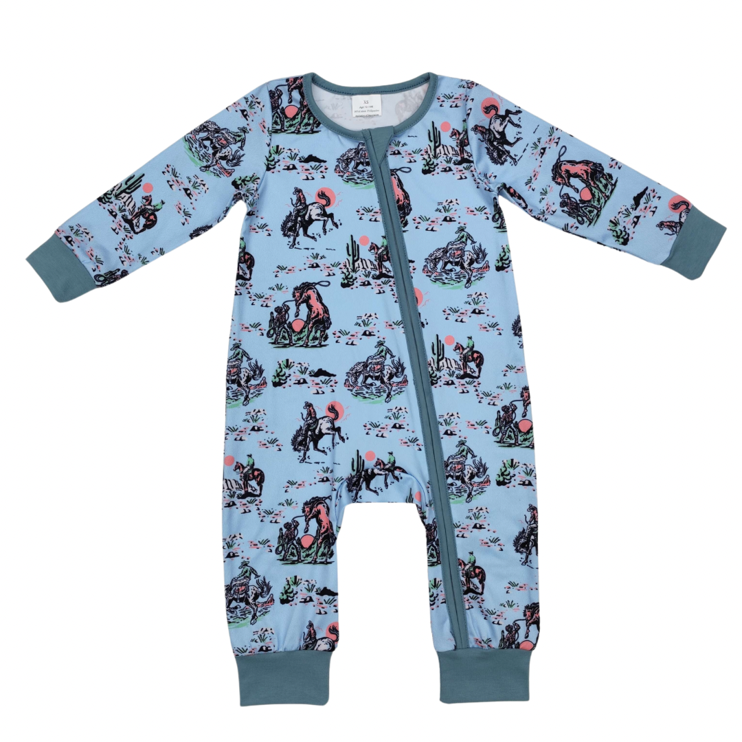 Western Zippy Romper