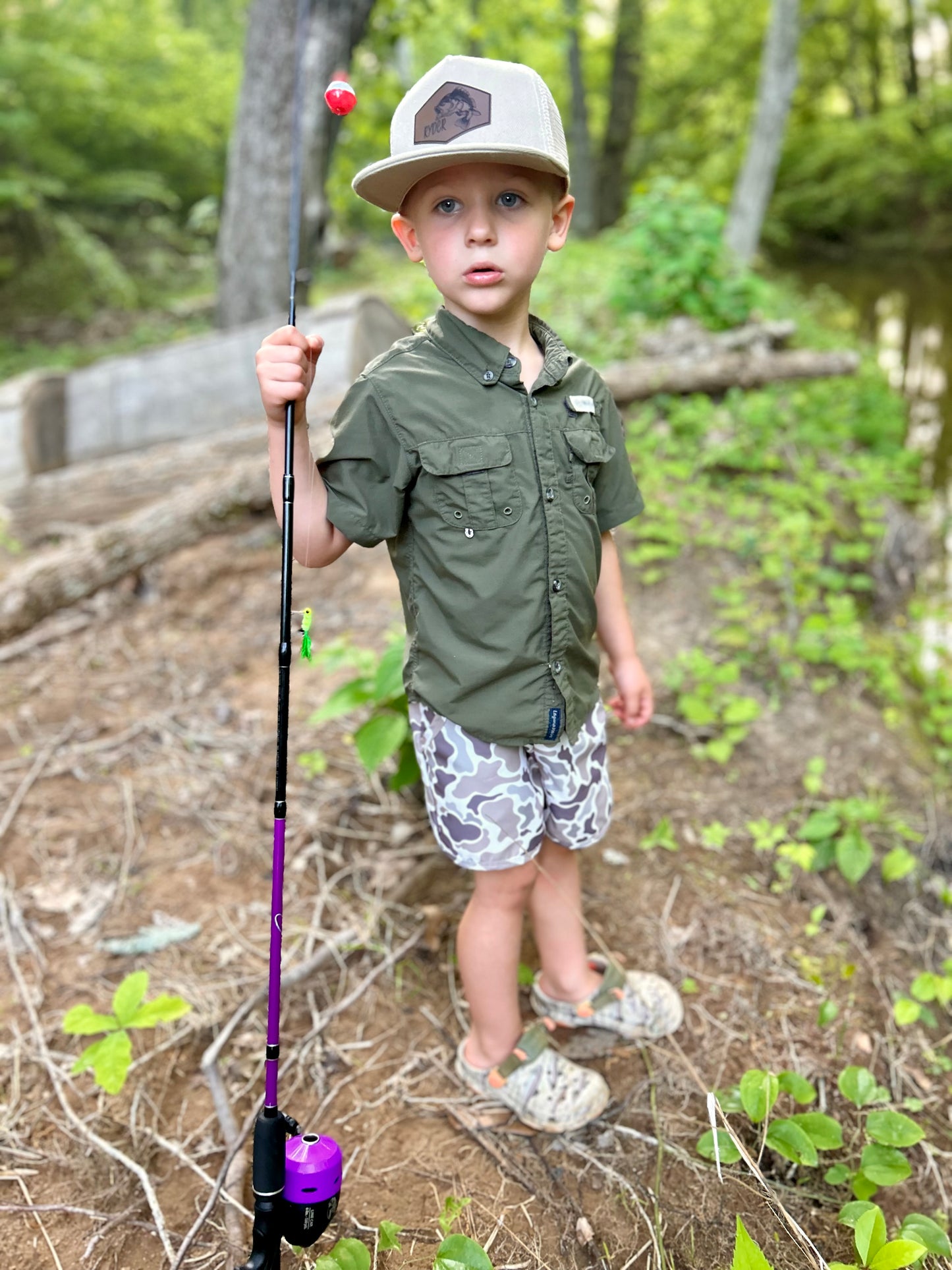 Old School Camo Performance Shorts