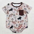 Rodeo Bubble Romper - Preorder