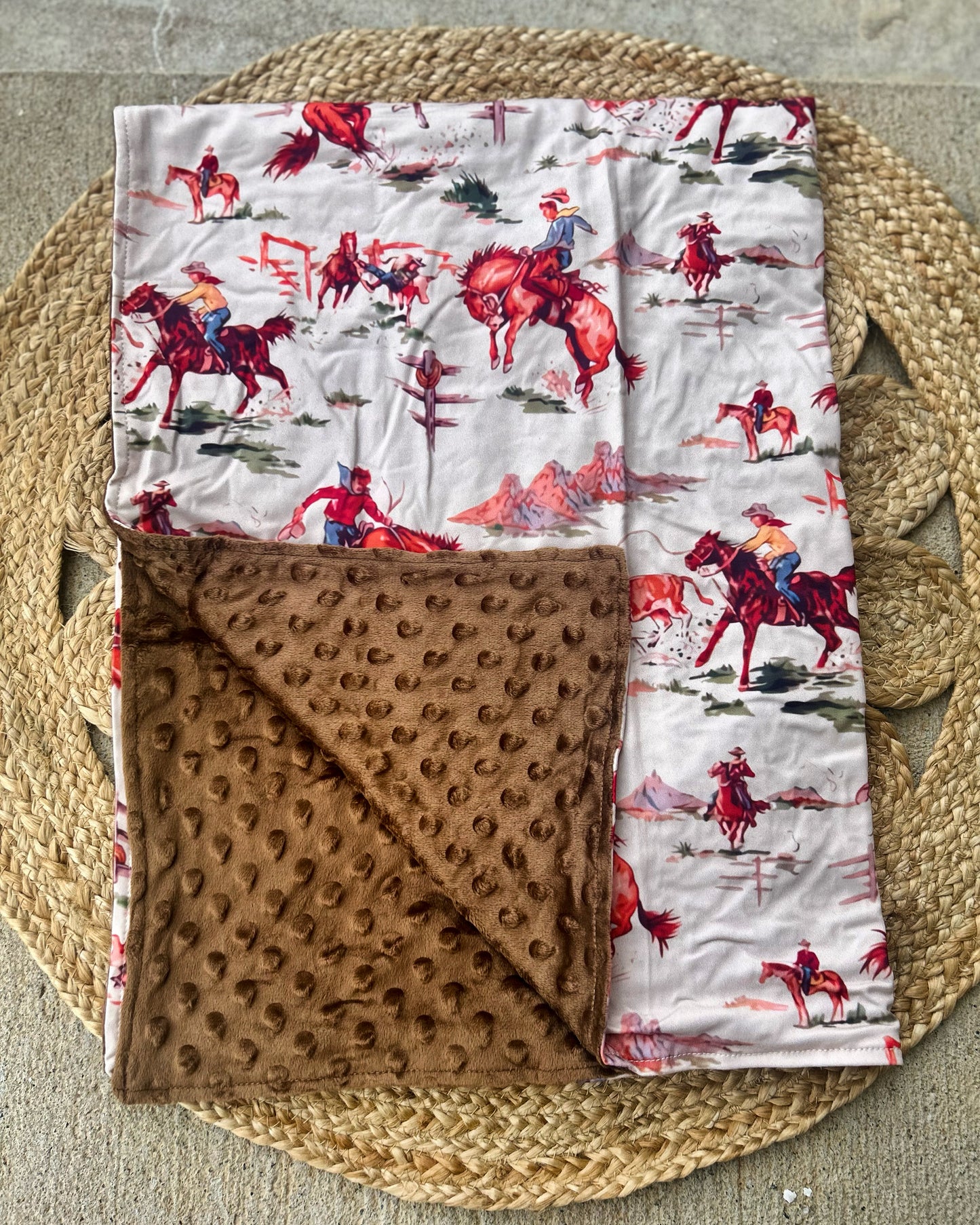 Western Minky Blanket