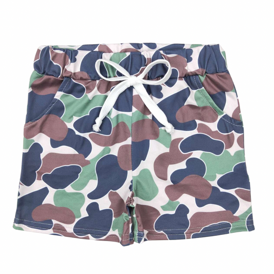Green Camo Shorts