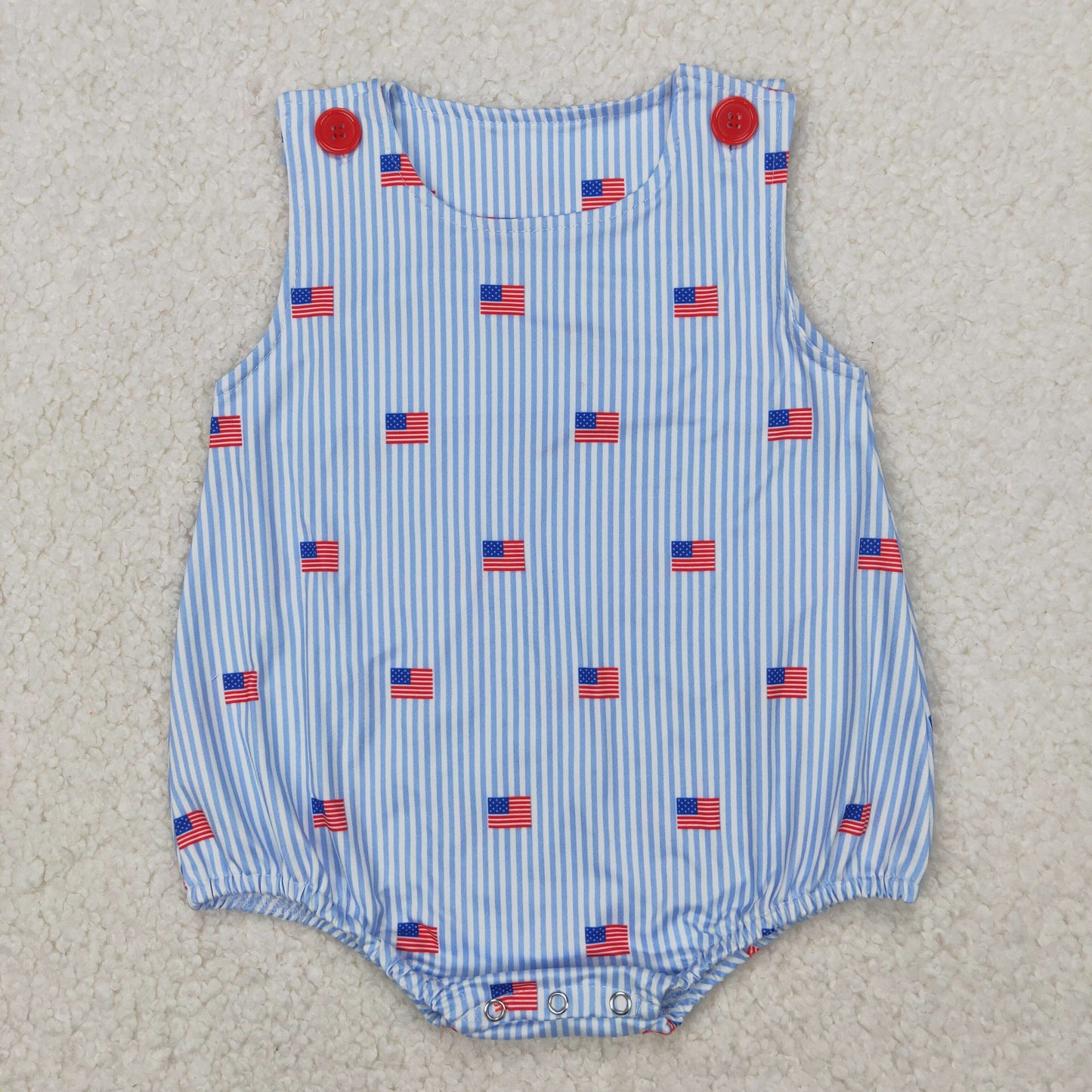 American Flag Romper