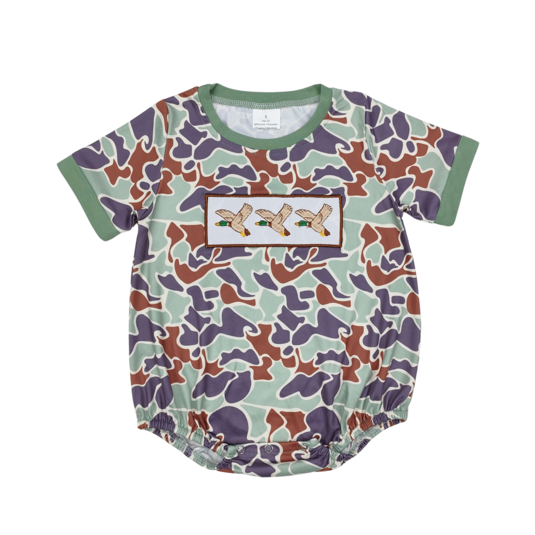 Embroidered Ducks Camo Bubble - Preorder