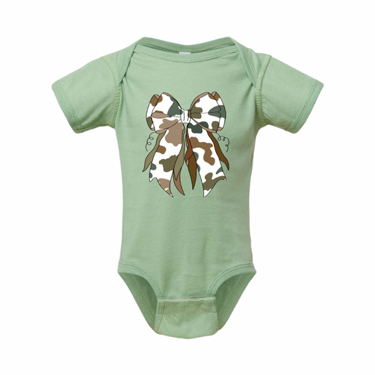Camo Bow - Sage