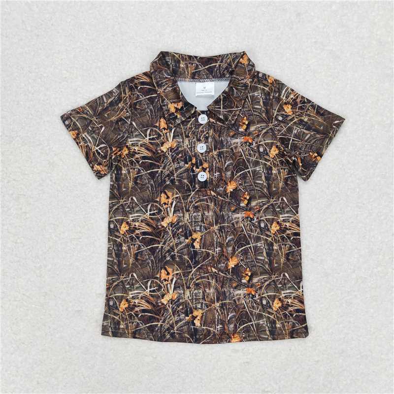 Tree Camo Button Up Shirt - Preorder