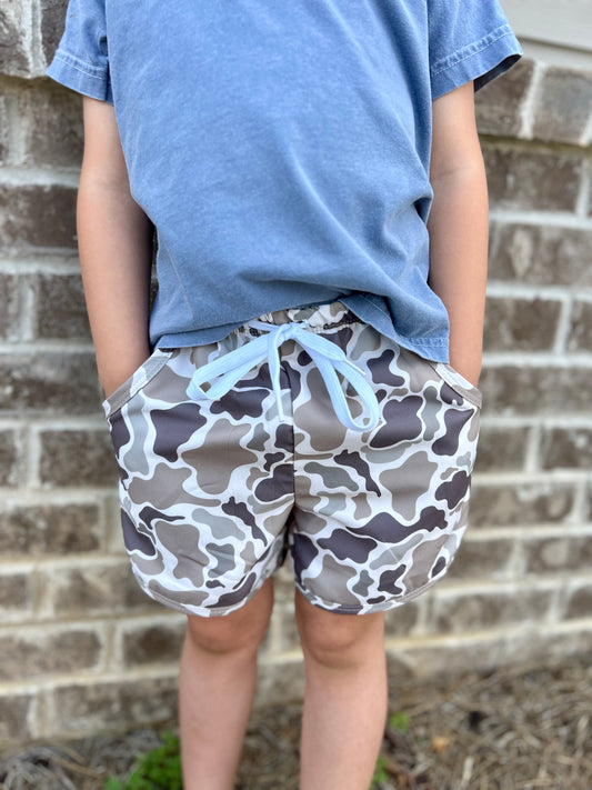 Old School Camo Performance Shorts