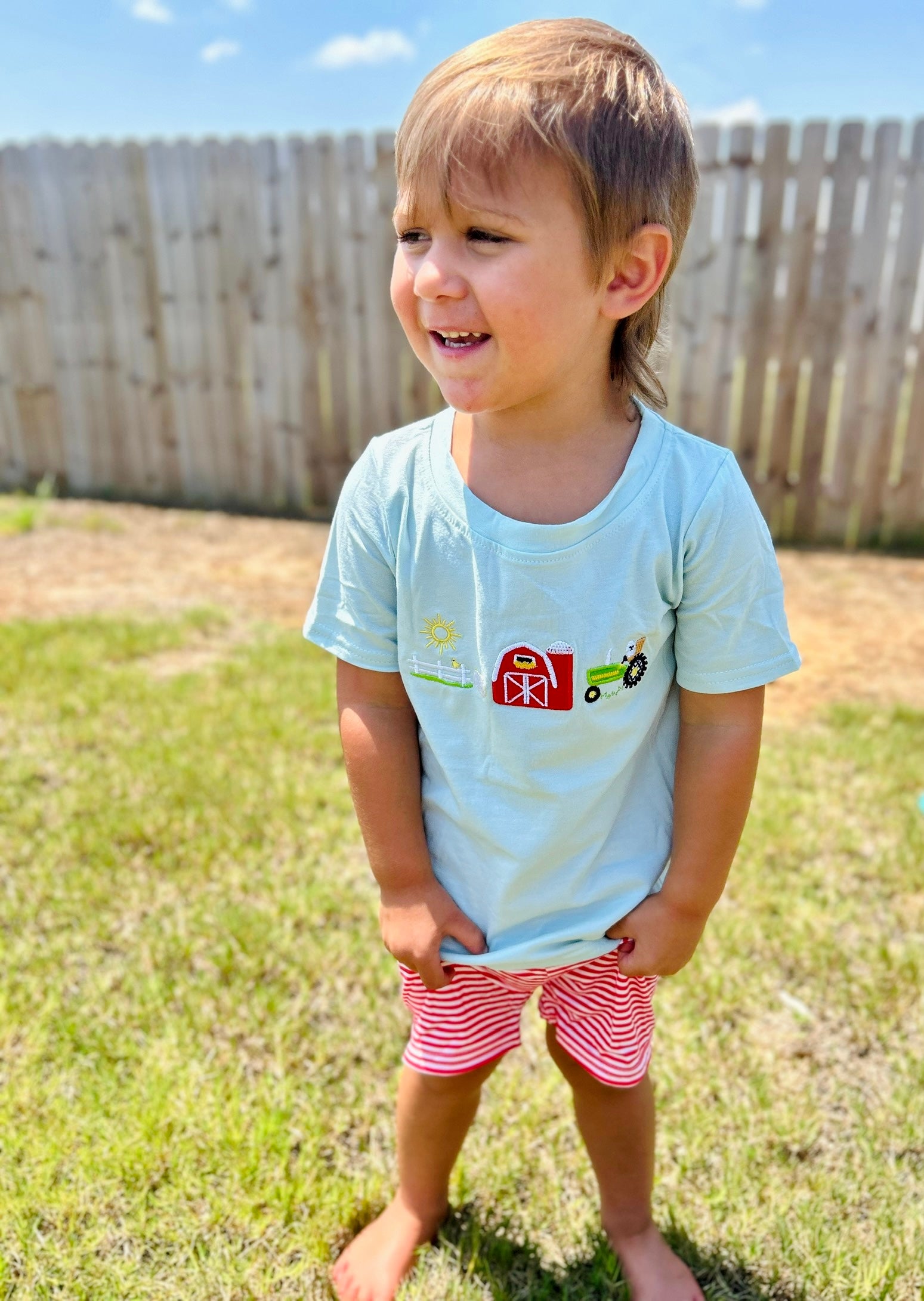 Embroidered Farm Set - Preorder