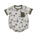 Ducks & Duckling Pocket Romper - Preorder