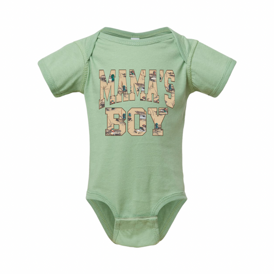 Duck Print Mama’s Boy - Sage