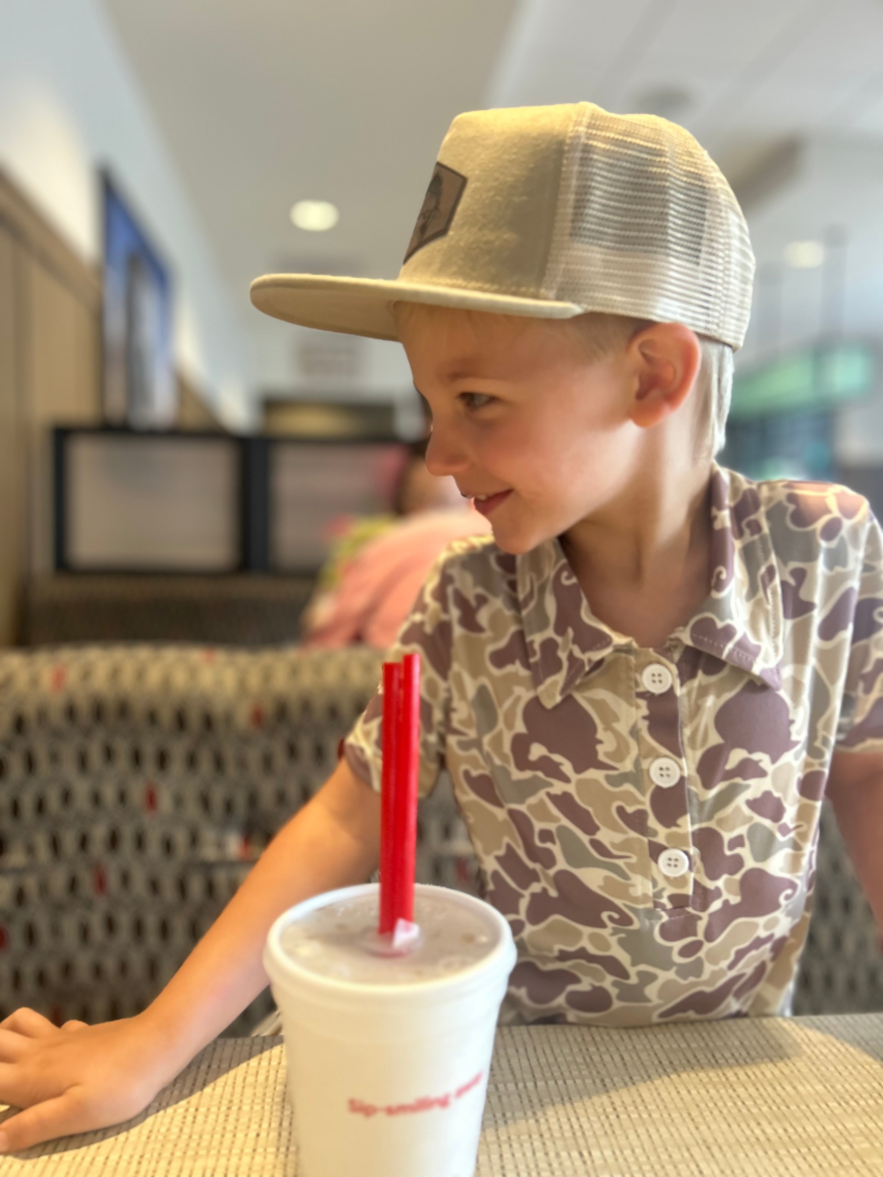 Brown Camo Button Up - Preorder