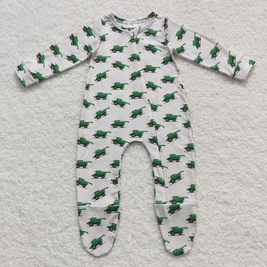 Green Combine Footie