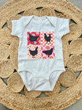 Retro Chickens Onesie