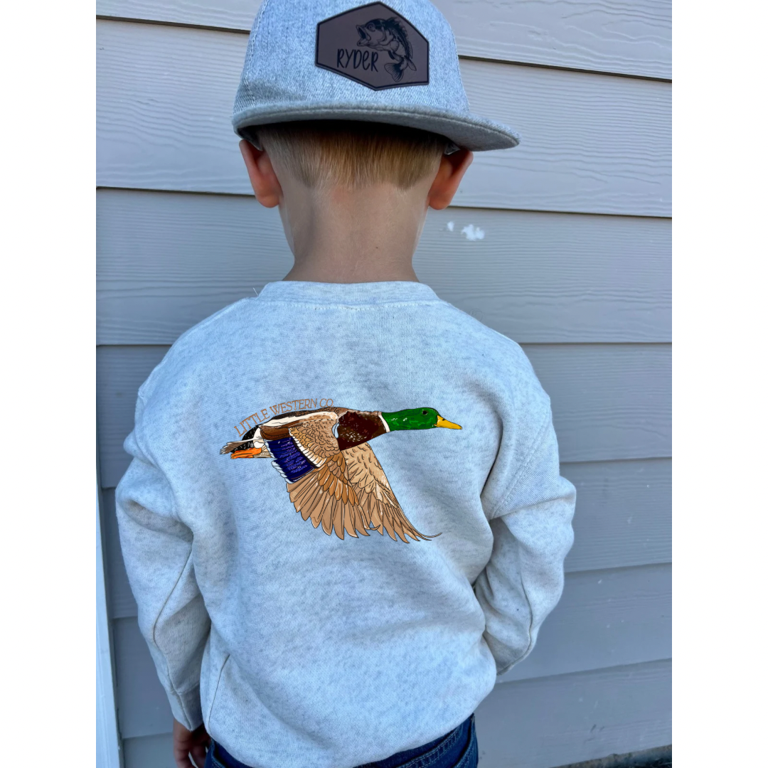 The Mallard Crewneck - Natural Heather