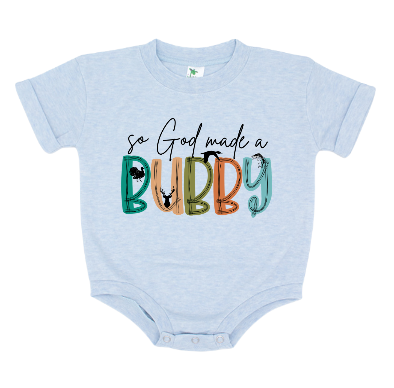 So God Made a Bubby Bubble Romper