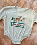Sage Fish Deer Duck Name Bubble - CUSTOM