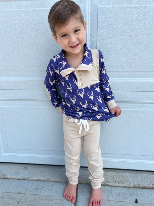 Deer Pants Set