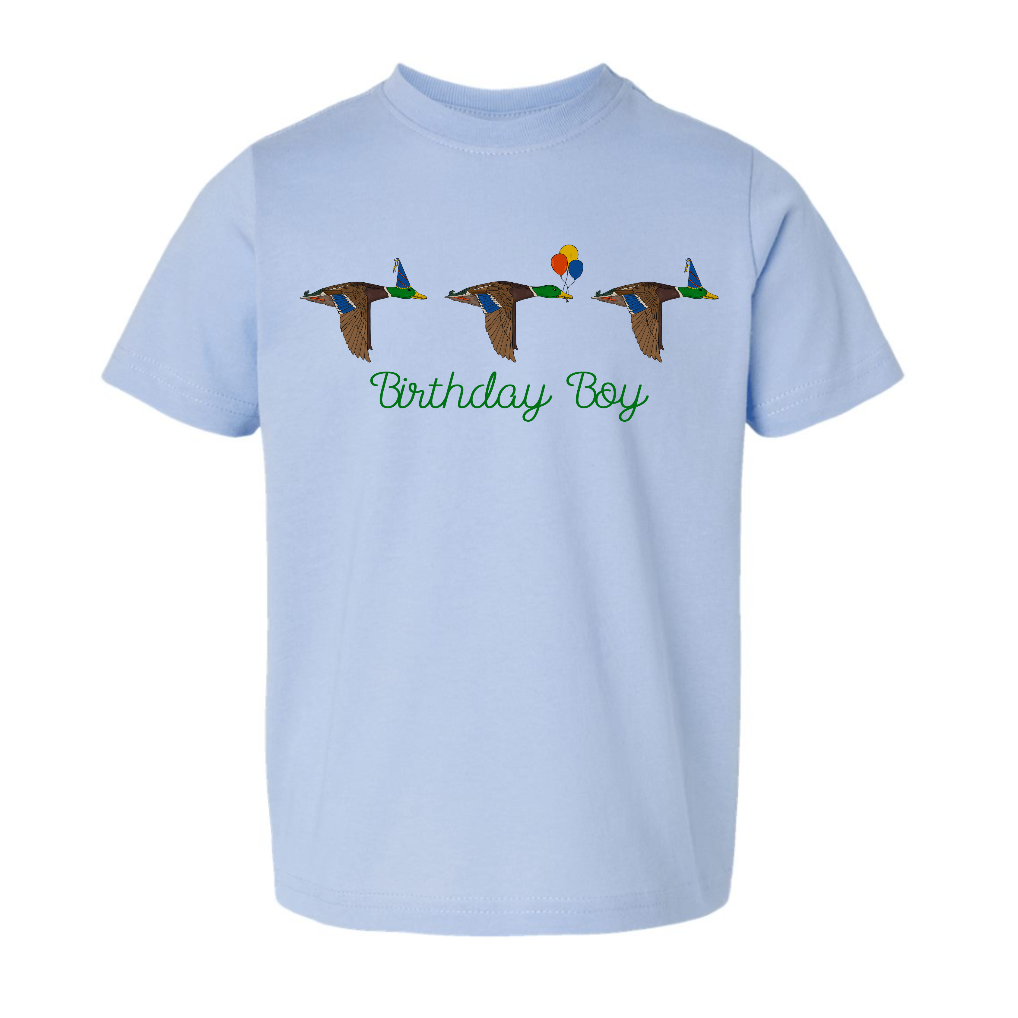 Mallard Birthday Boy - Light Blue