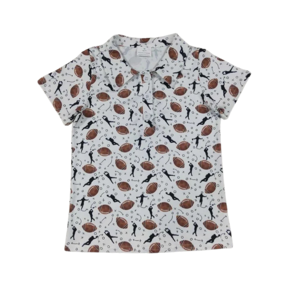 Football Button Up Shirt