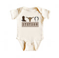 Cowboy Name Plate Bodysuit - CUSTOM
