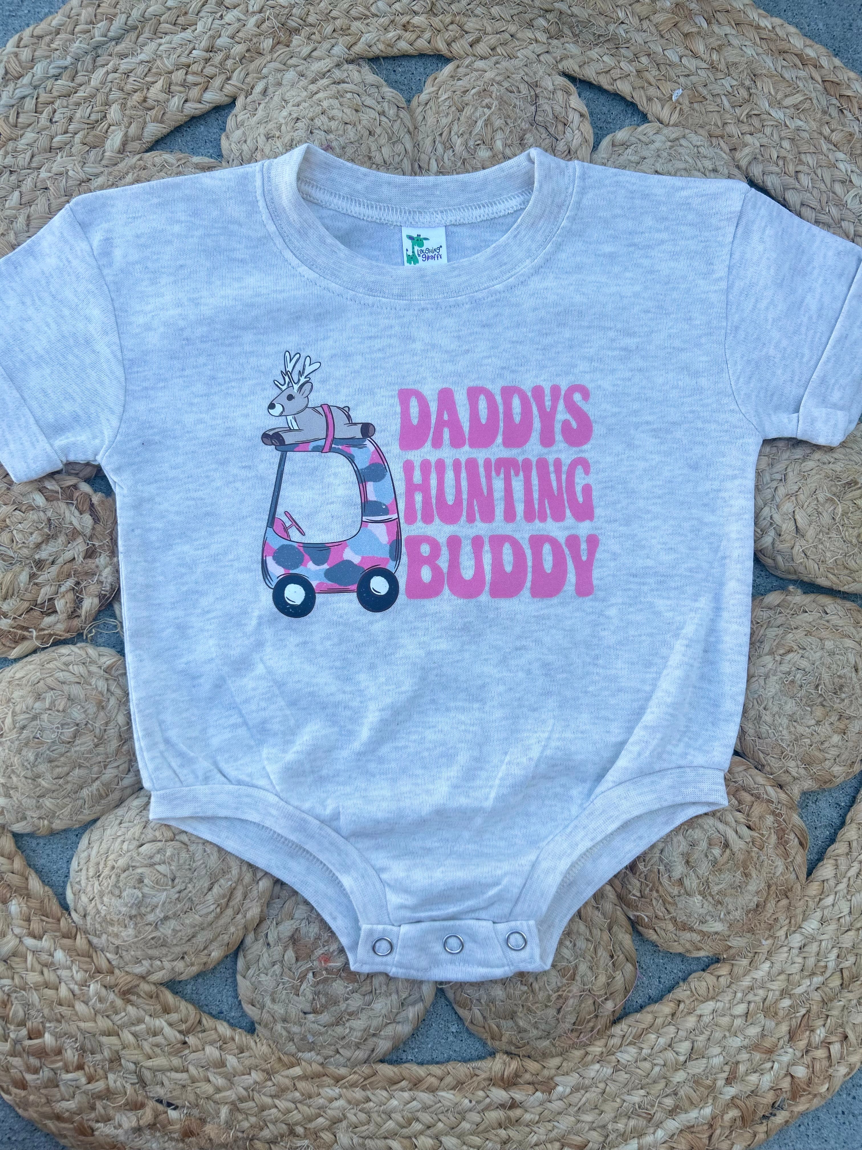 Daddy's Hunting Buddy Girls Bubble