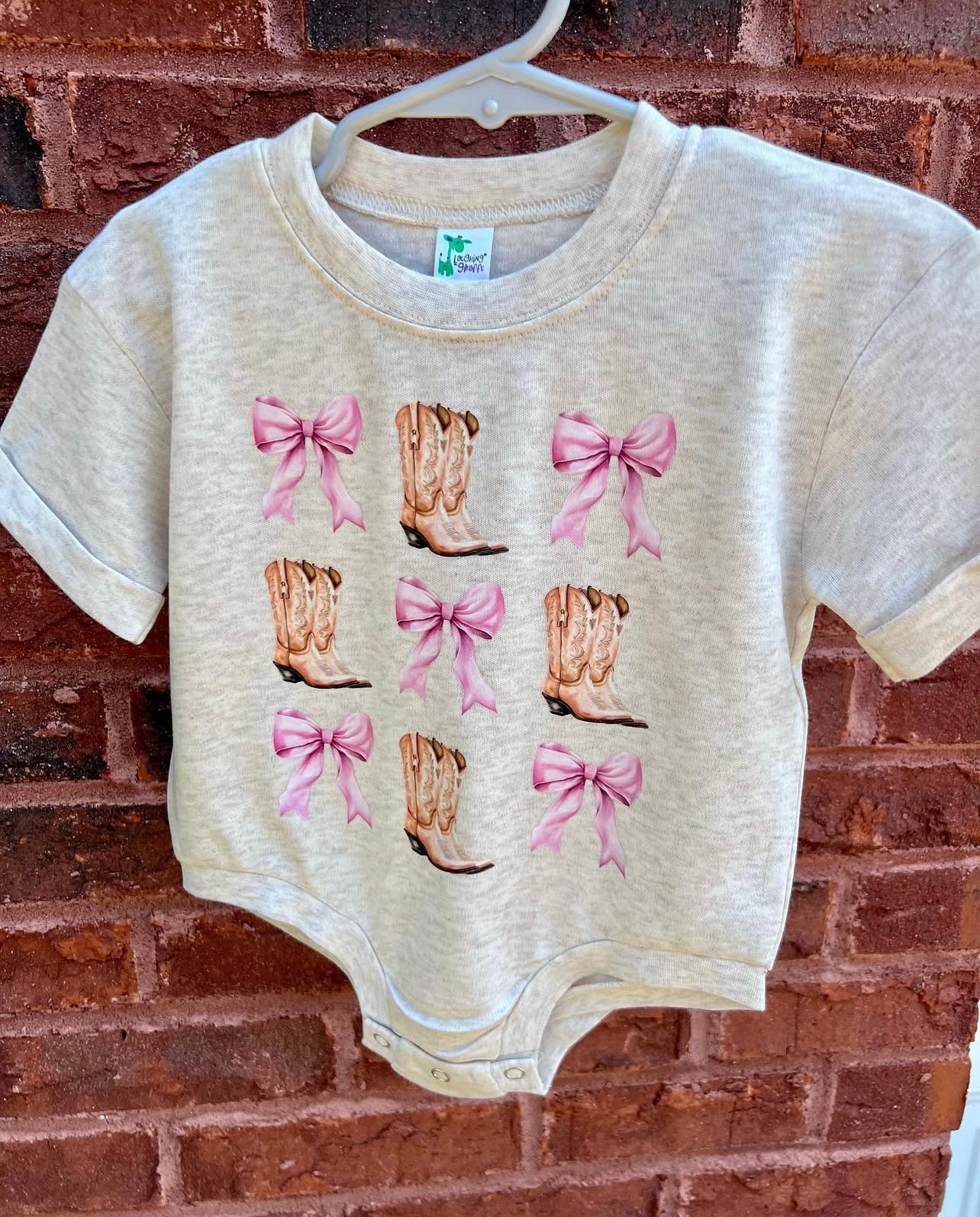 Bows & Boots Bubble Romper