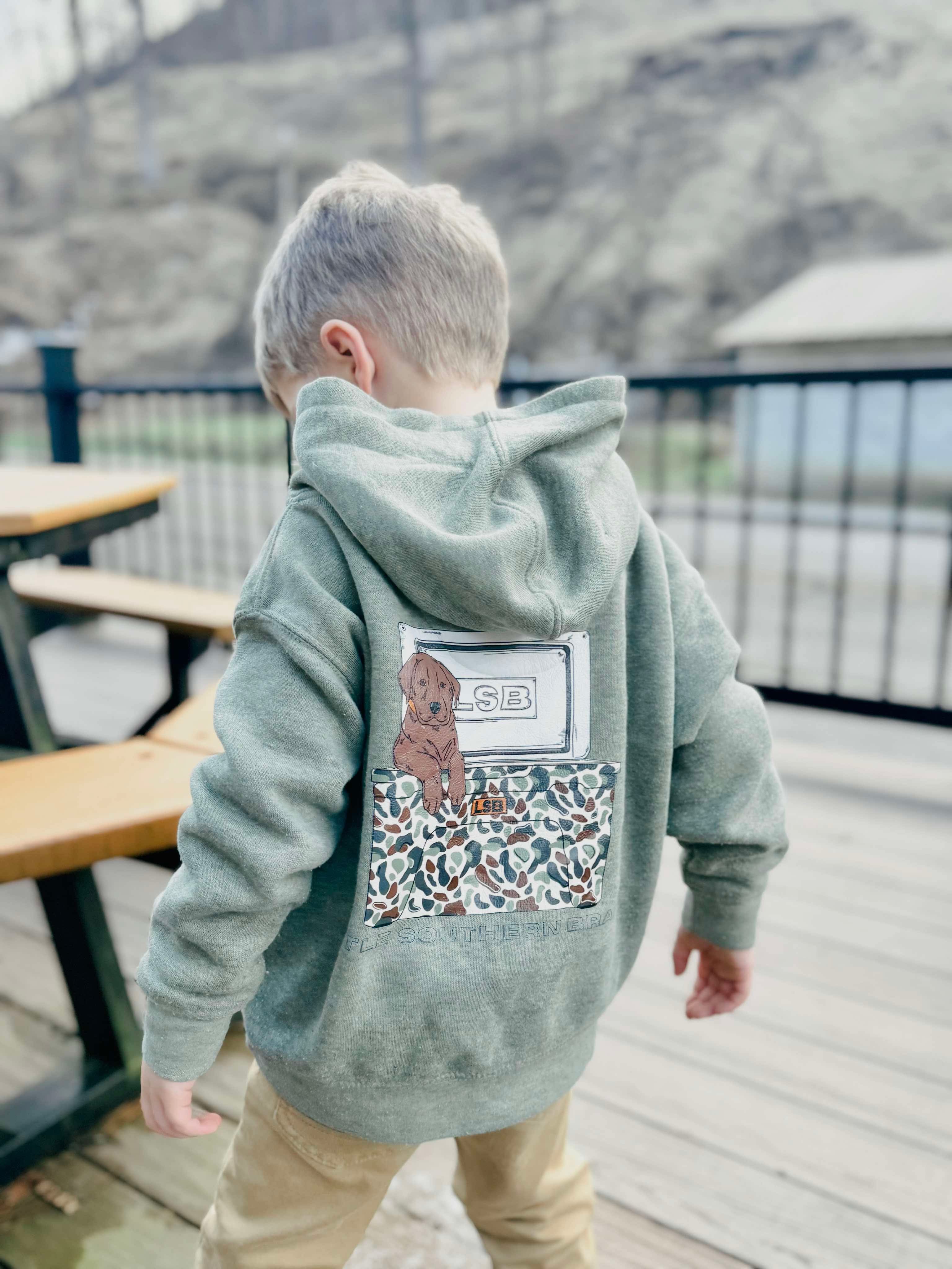 Cooler Pup Hoodie - Blackout Bamboo