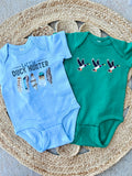 Little Duck Hunter (blue onesie only)