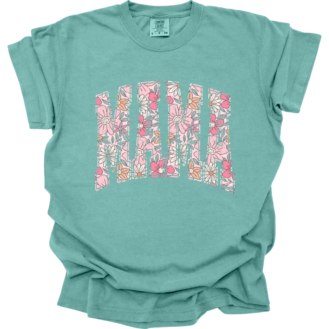 Floral Mama - Seafoam