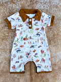 Wild West Collar Romper
