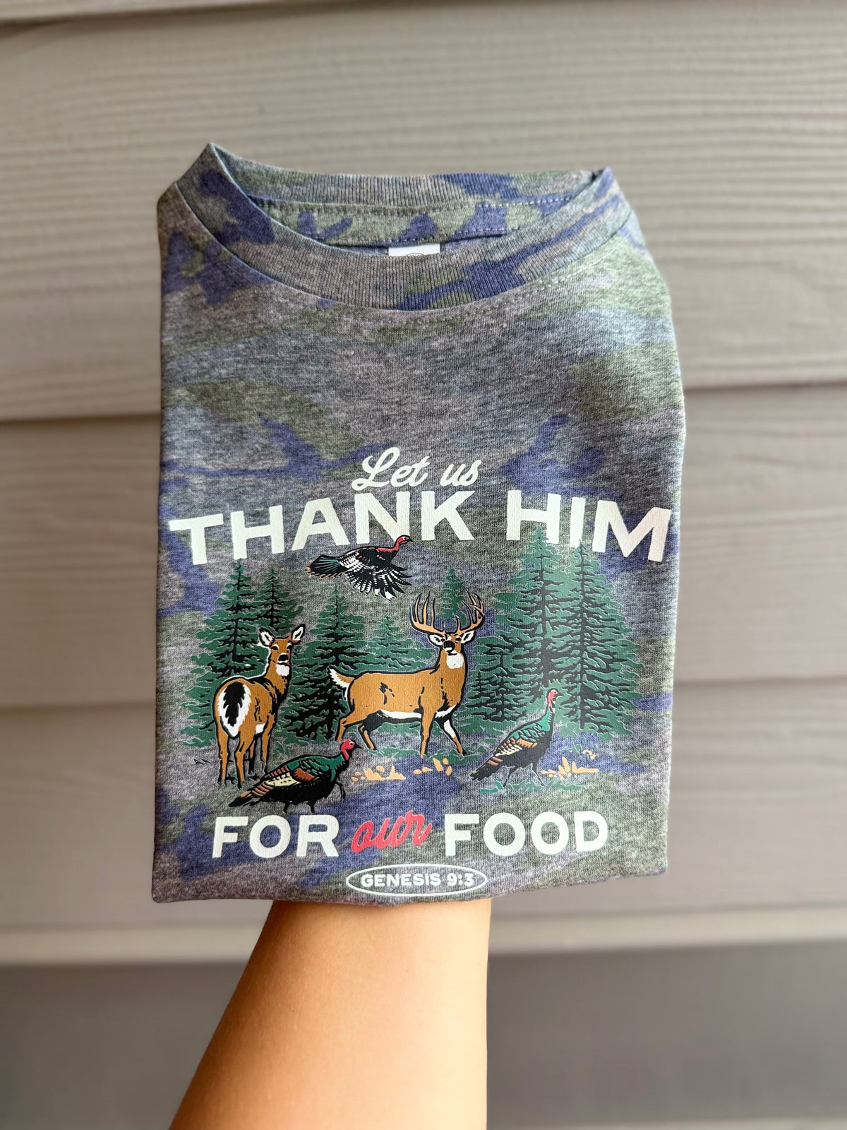 Let Us Thank Him For Our Food Tee