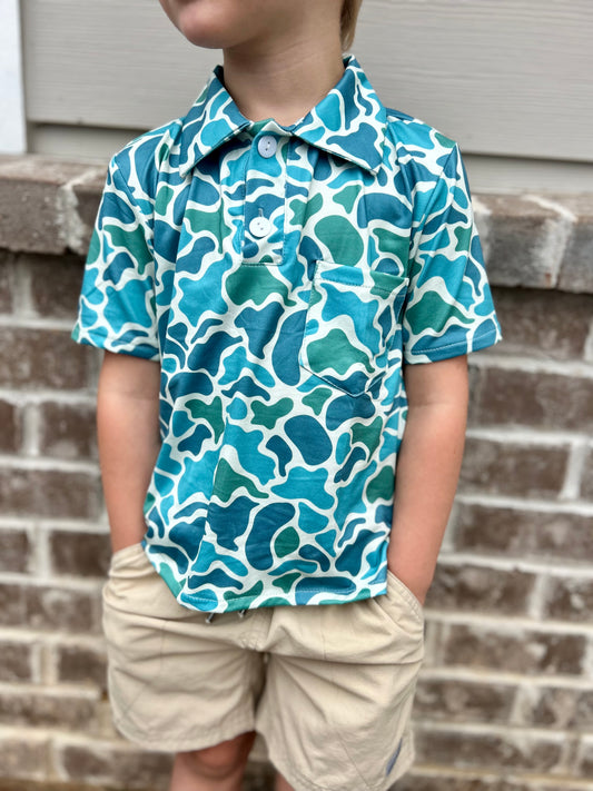 Costal Camo Polo - 4T