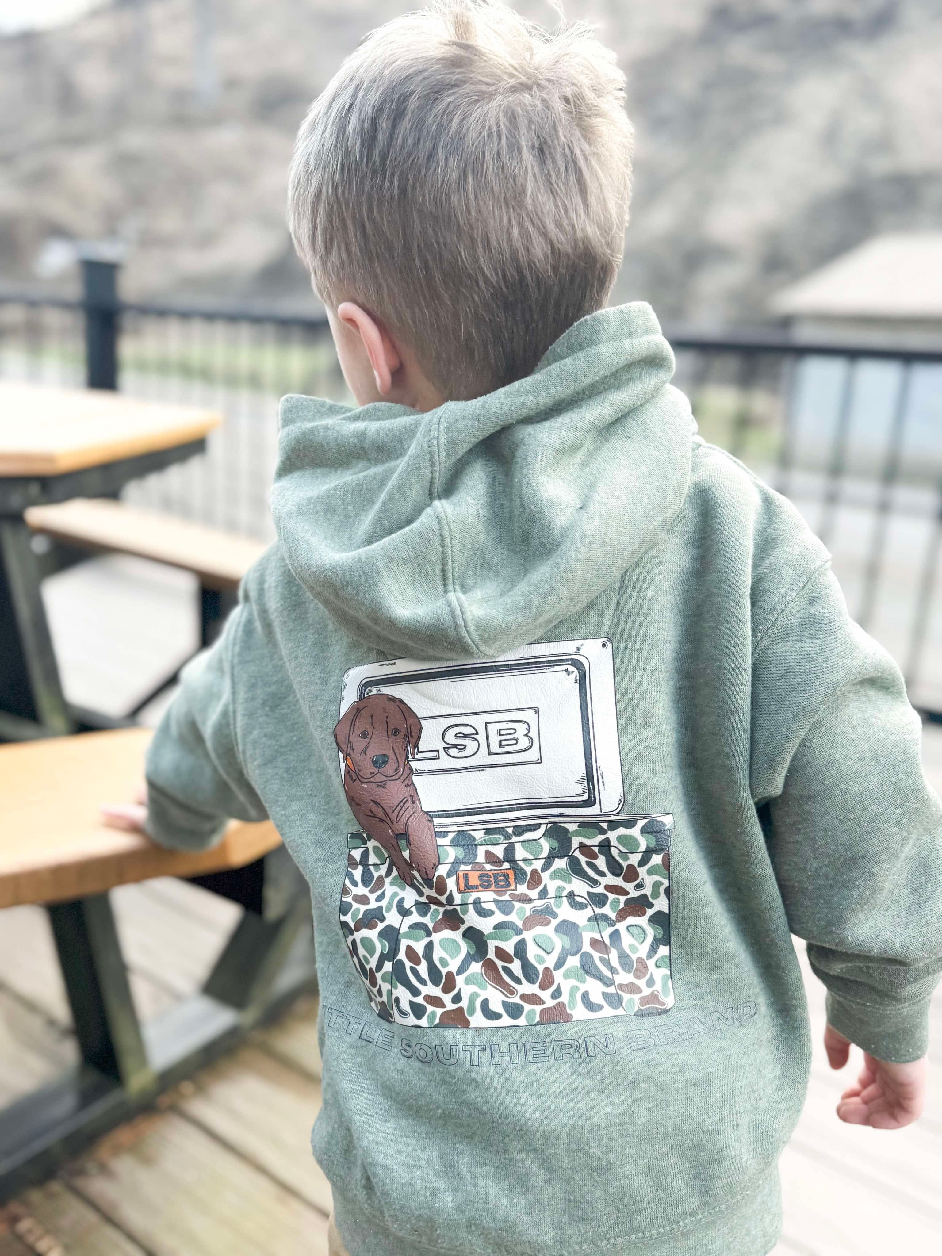 Cooler Pup Hoodie - Blackout Bamboo