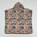 Brown Camo Hooded Towel - Preorder