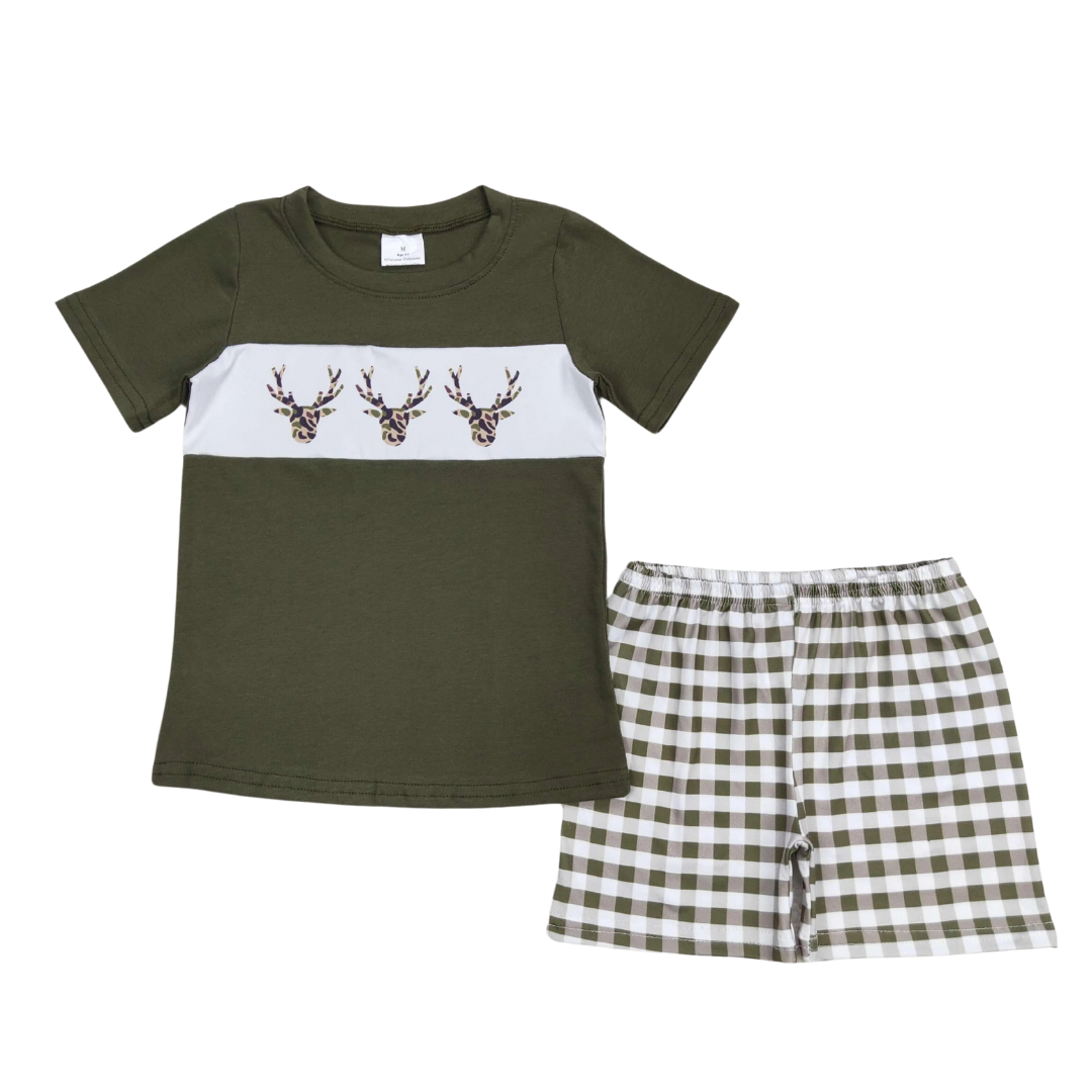 Deer Plaid Set - Preorder