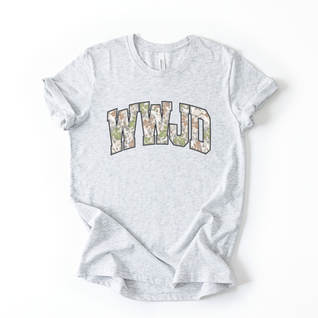 Camo WWJD Tee