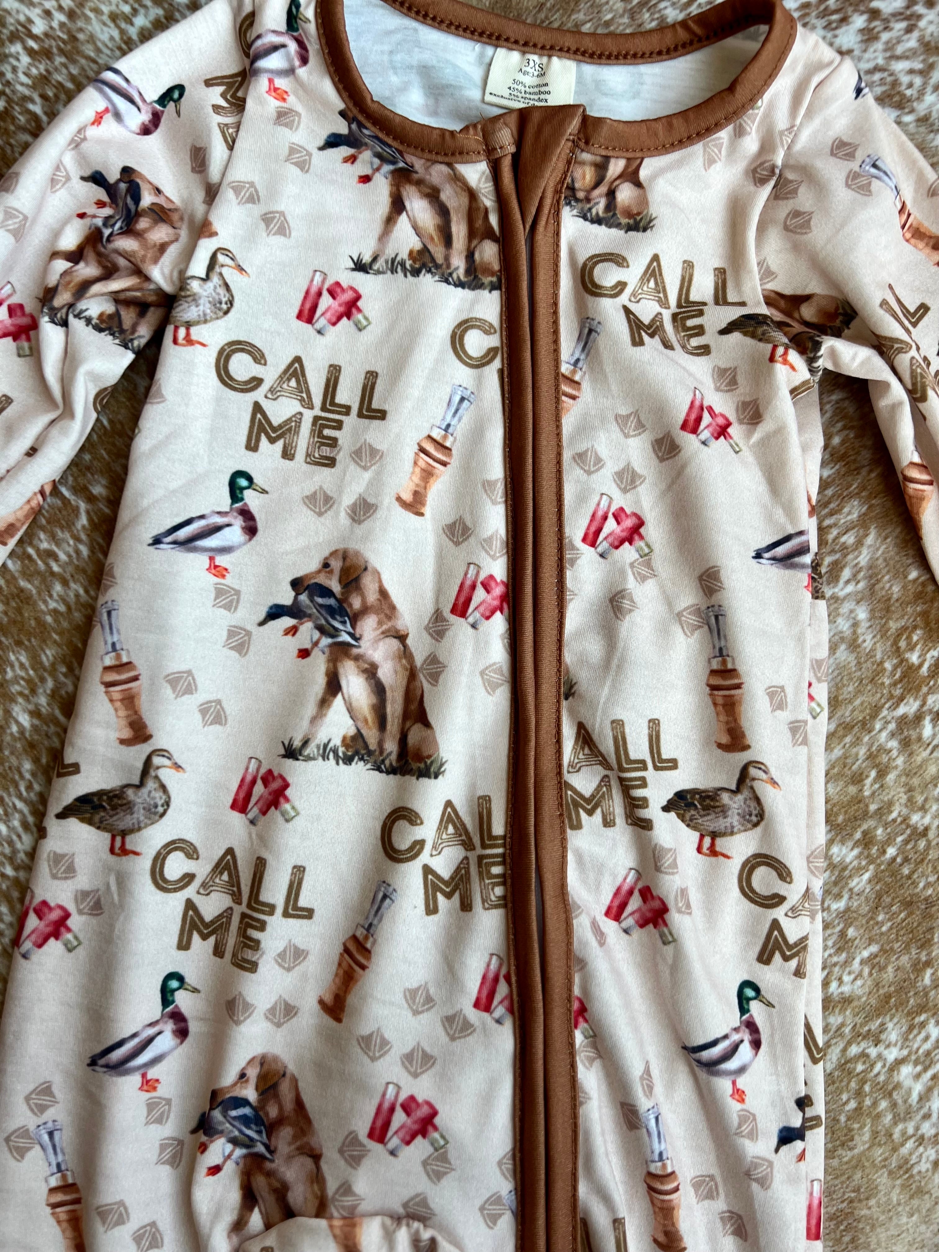 Call Me Duck Dog Zippy - 3/6M
