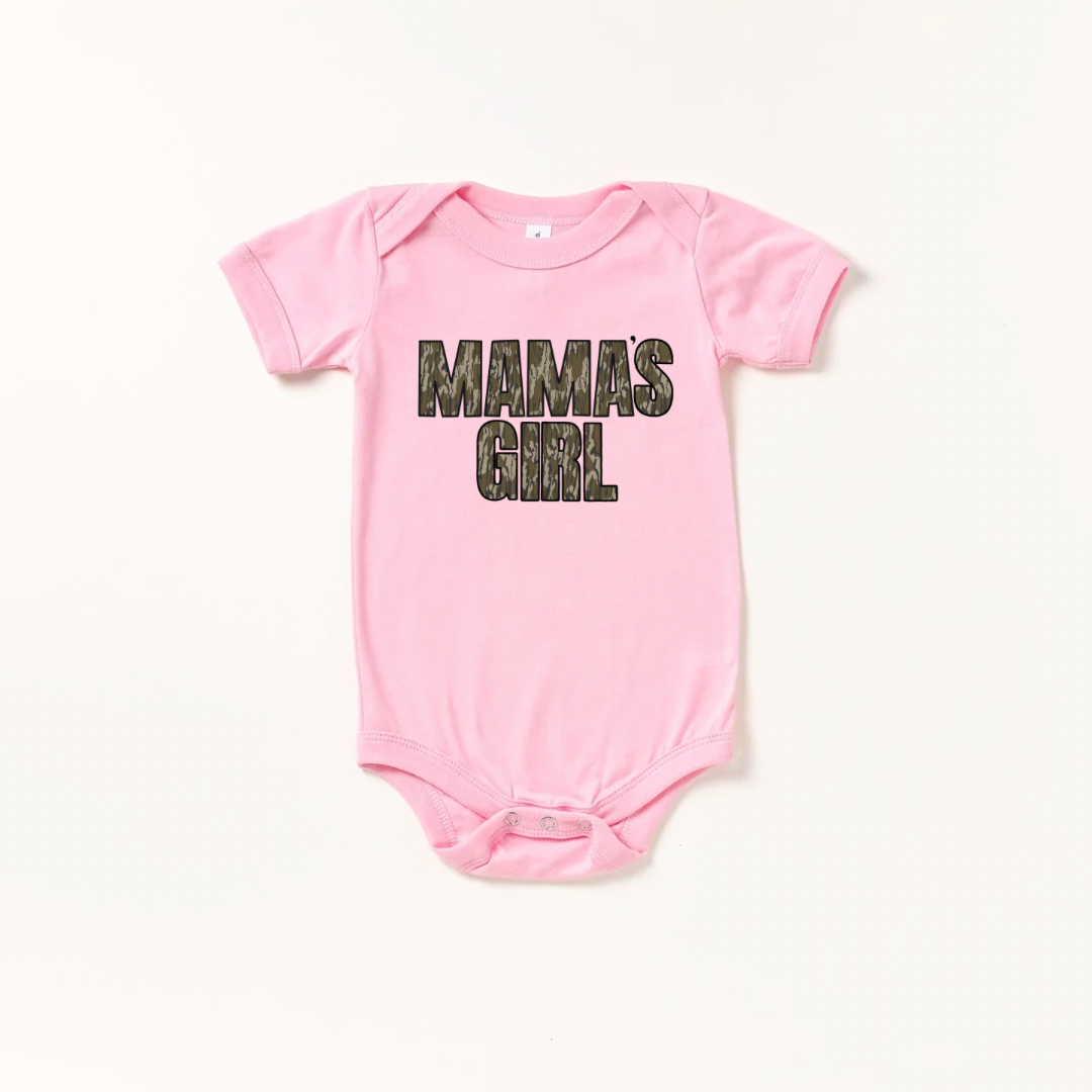 Dark Camo Mama’s Girl - Pink