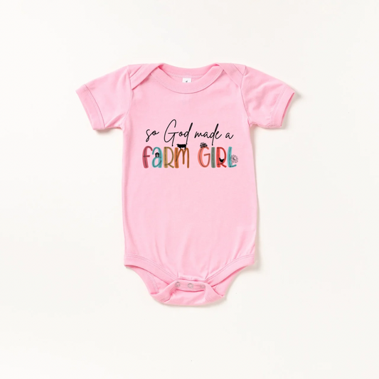 So God Made a Farm Girl -Pink