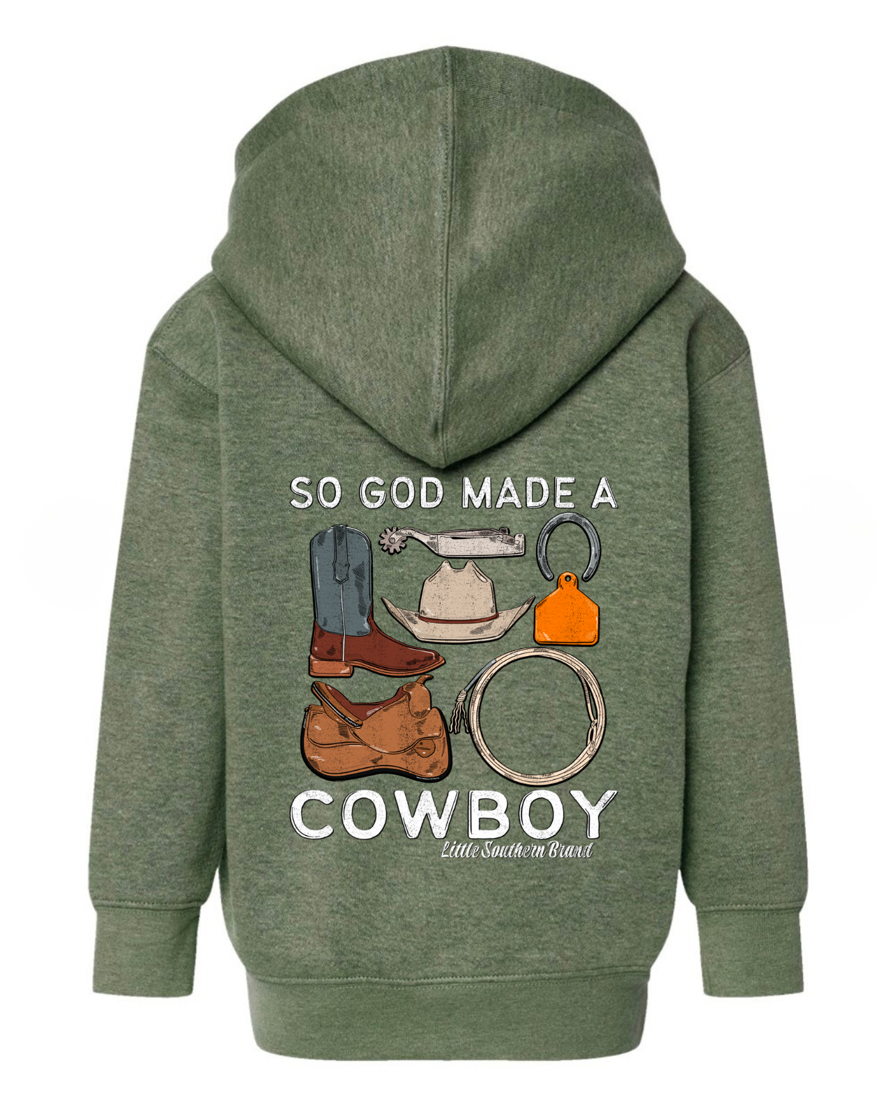 So God Made A Cowboy Hoodie