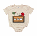 Boys Bass Fishing Name Bubble - CUSTOM
