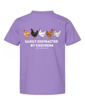 Easily Distracted By Chickens - Lavender