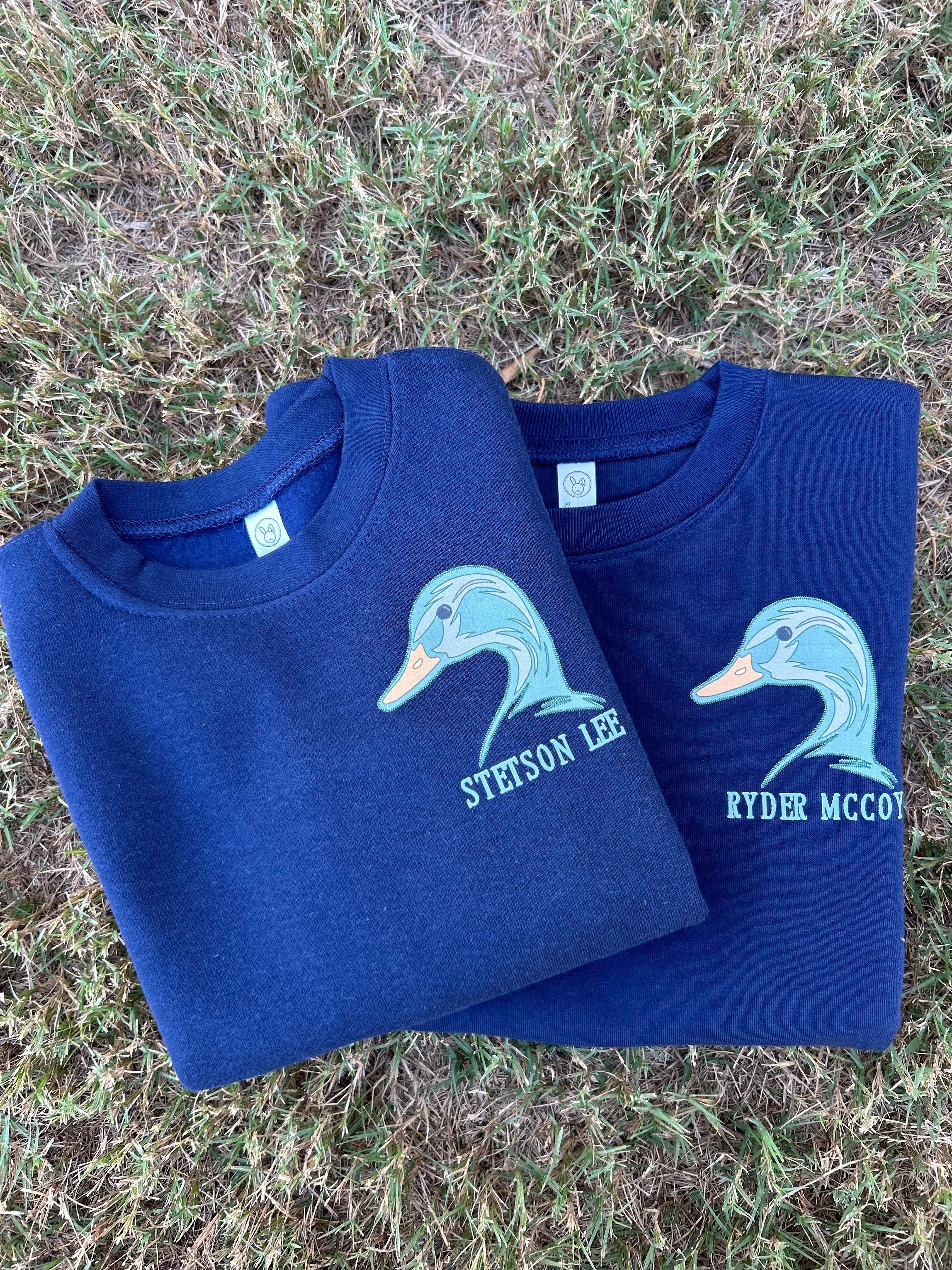 Duck Name Crewneck - CUSTOM