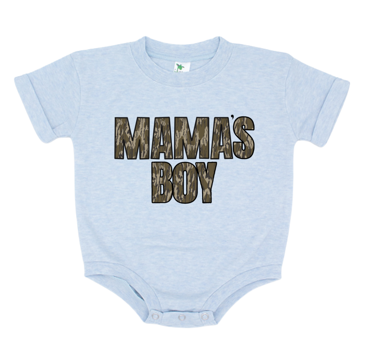 Dark Camo MAMA’S BOY Bubble